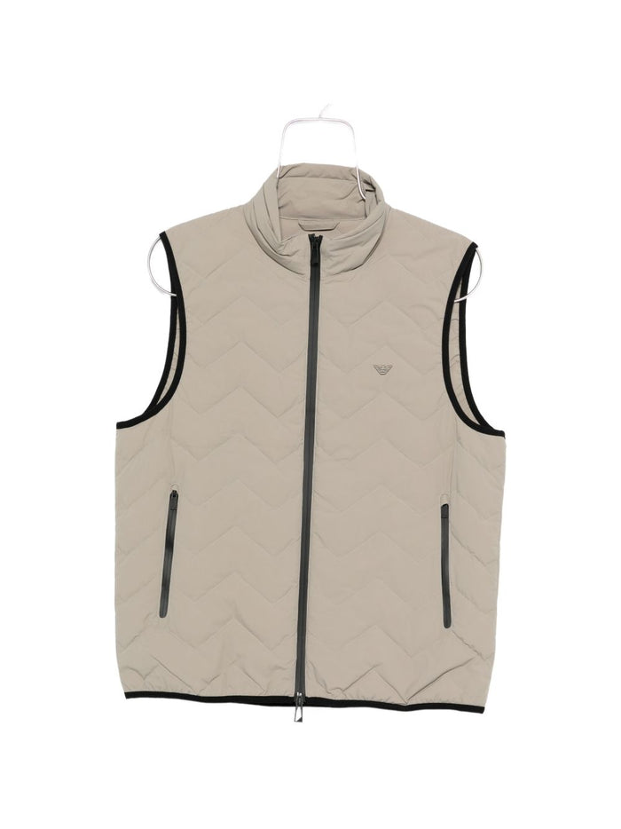 Emporio Armani Jackets Dove Grey Polyamide