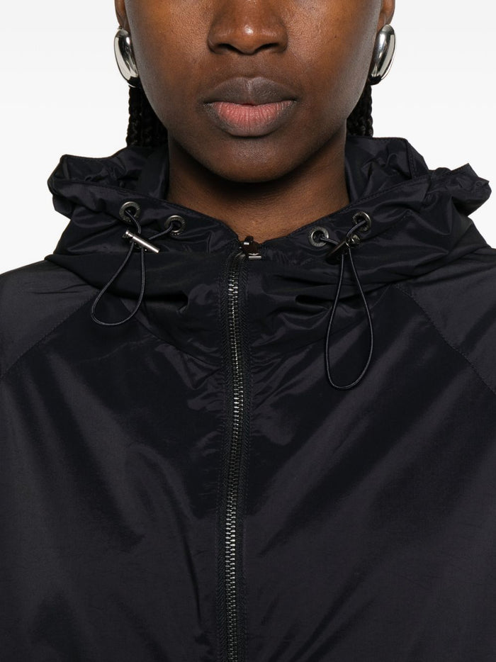 Emporio Armani Coats Blue Polyamide