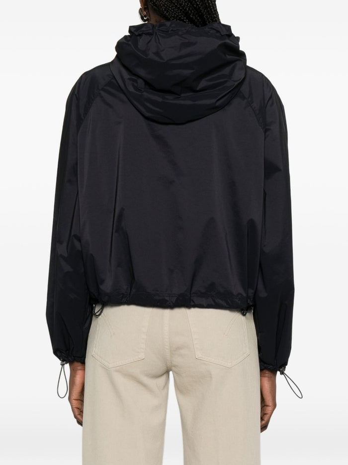 Emporio Armani Coats Blue Polyamide