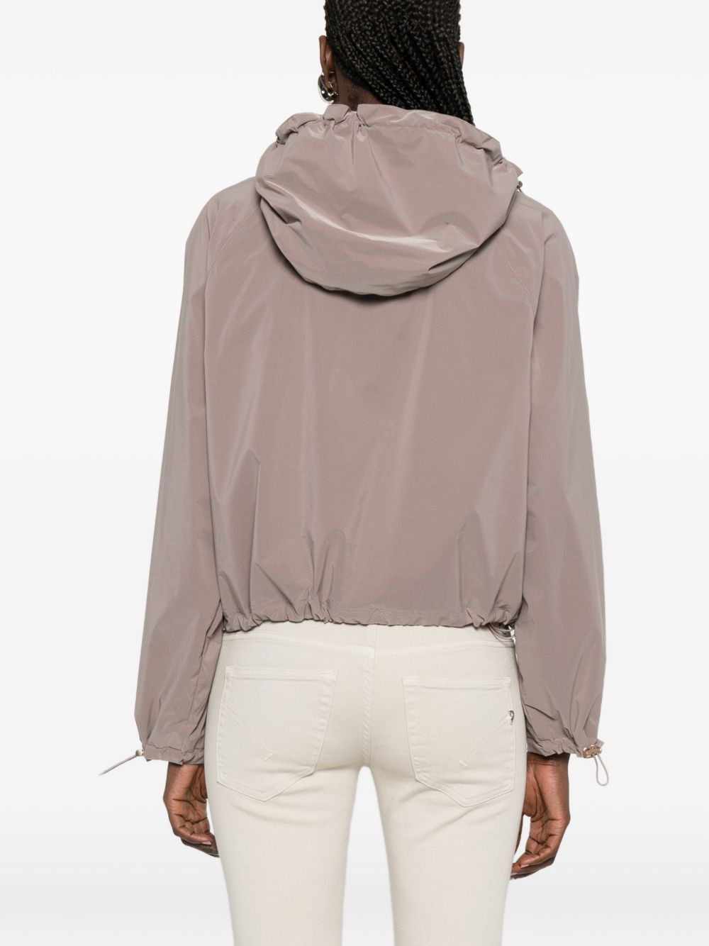 Emporio Armani Coats Marrone Chiaro Polyamide