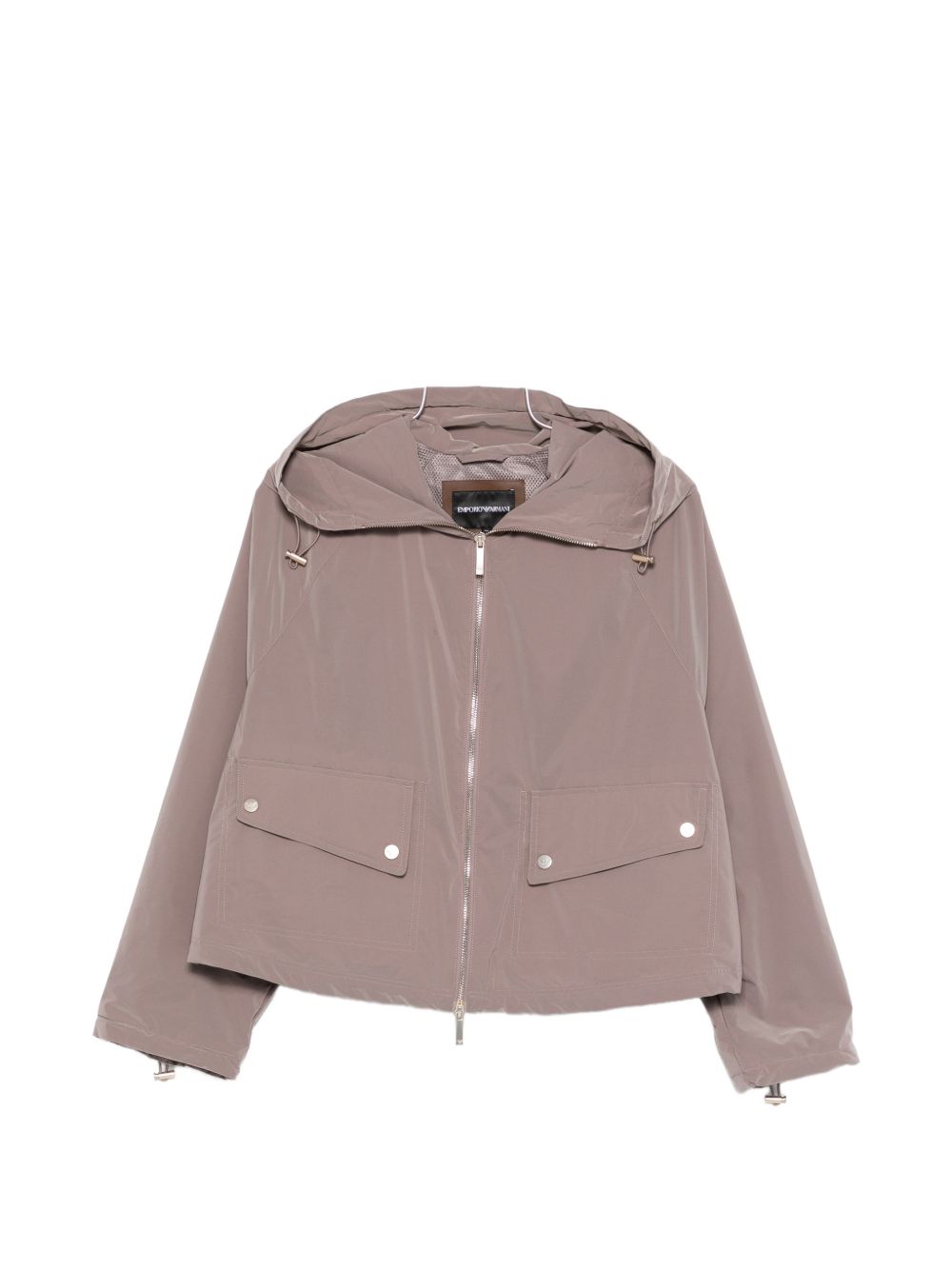 Emporio Armani Coats Marrone Chiaro Polyamide