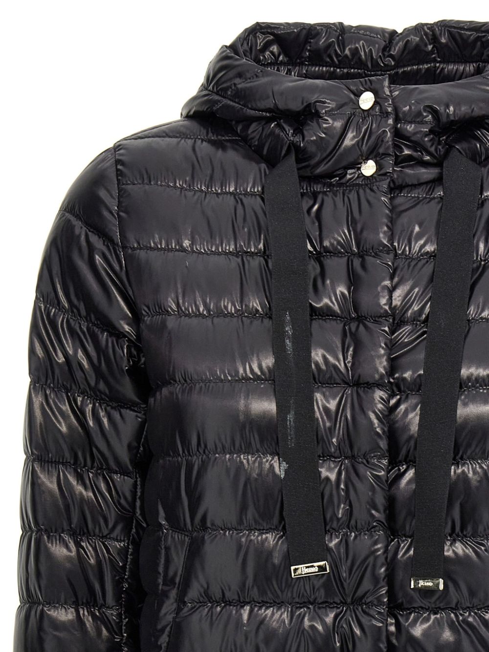 Herno Coats Black Nylon
