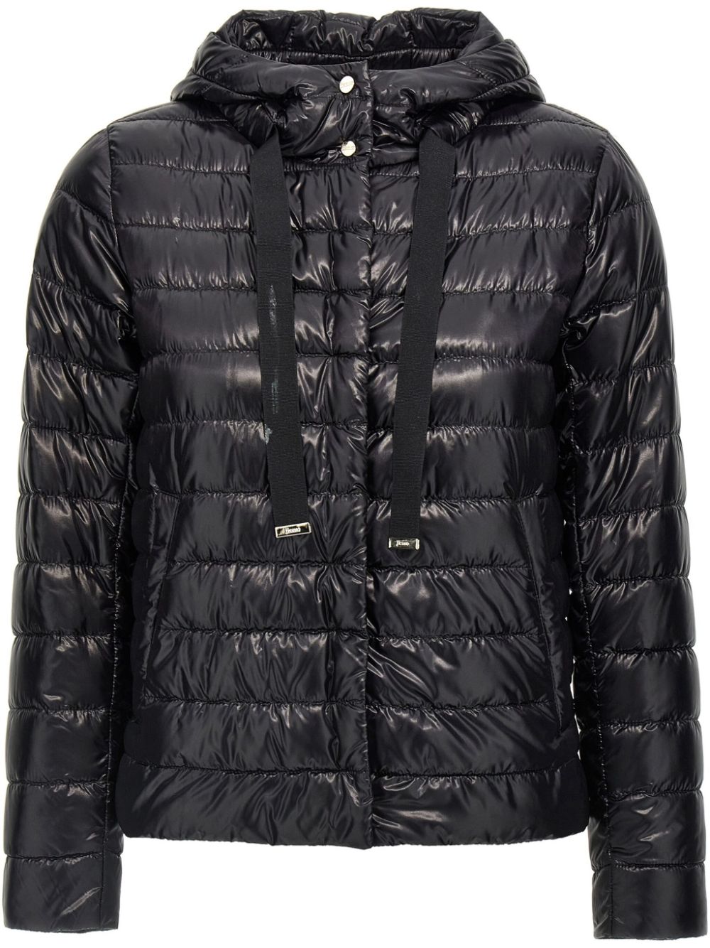 Herno Coats Black Nylon