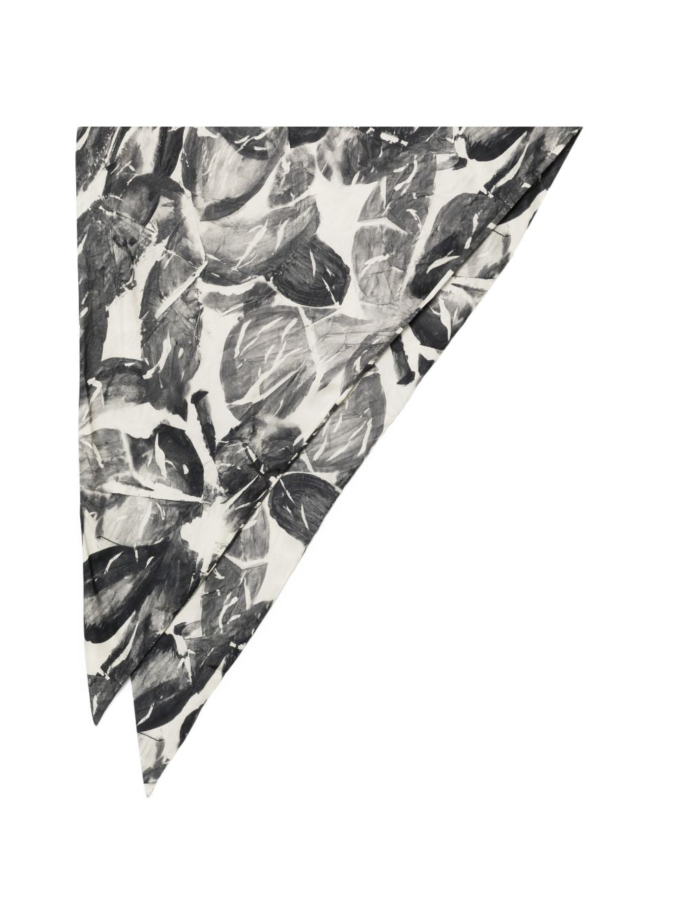 Alysi Scarfs Black Silk