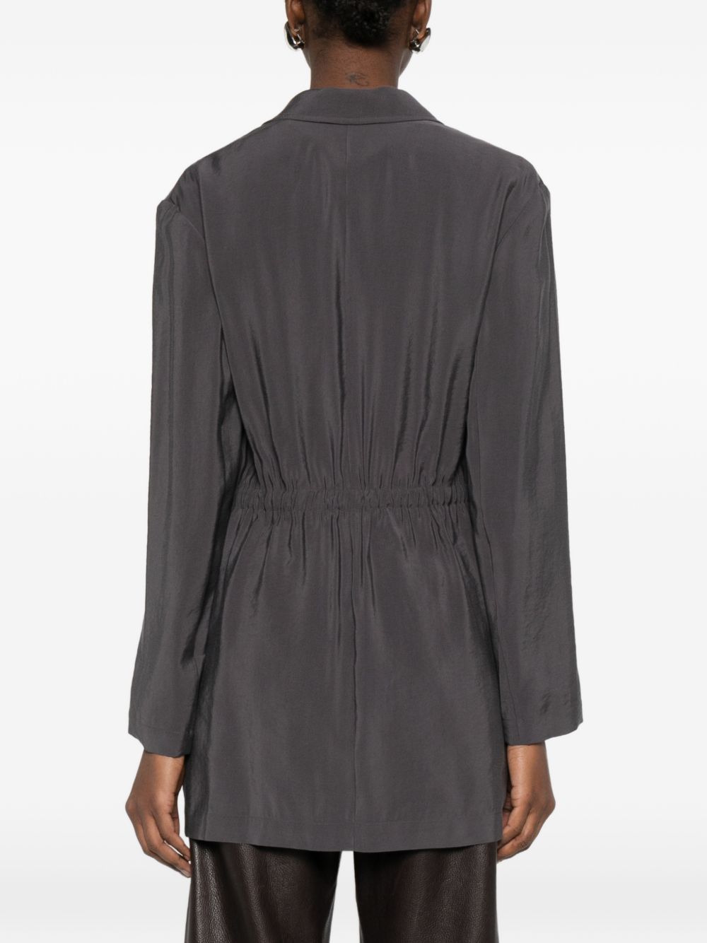 Alysi Jackets Grey Modal Polyester