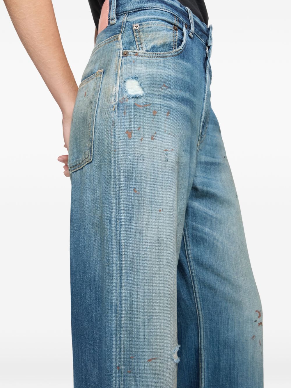 Acne Studios Jeans Blue Cotton