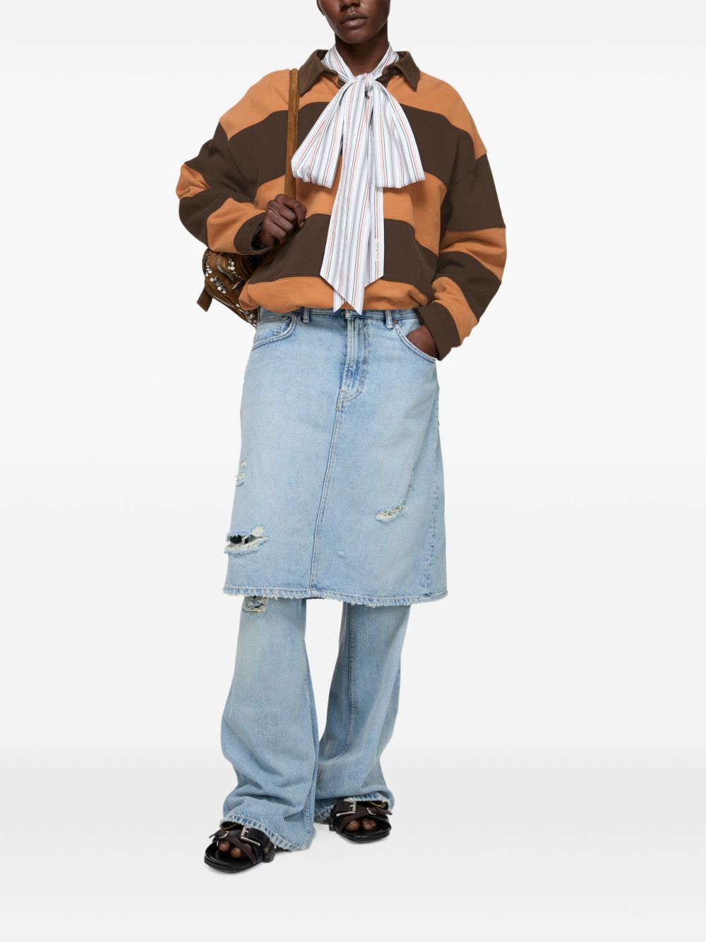 Acne Studios Jeans Clear Blue Fabric