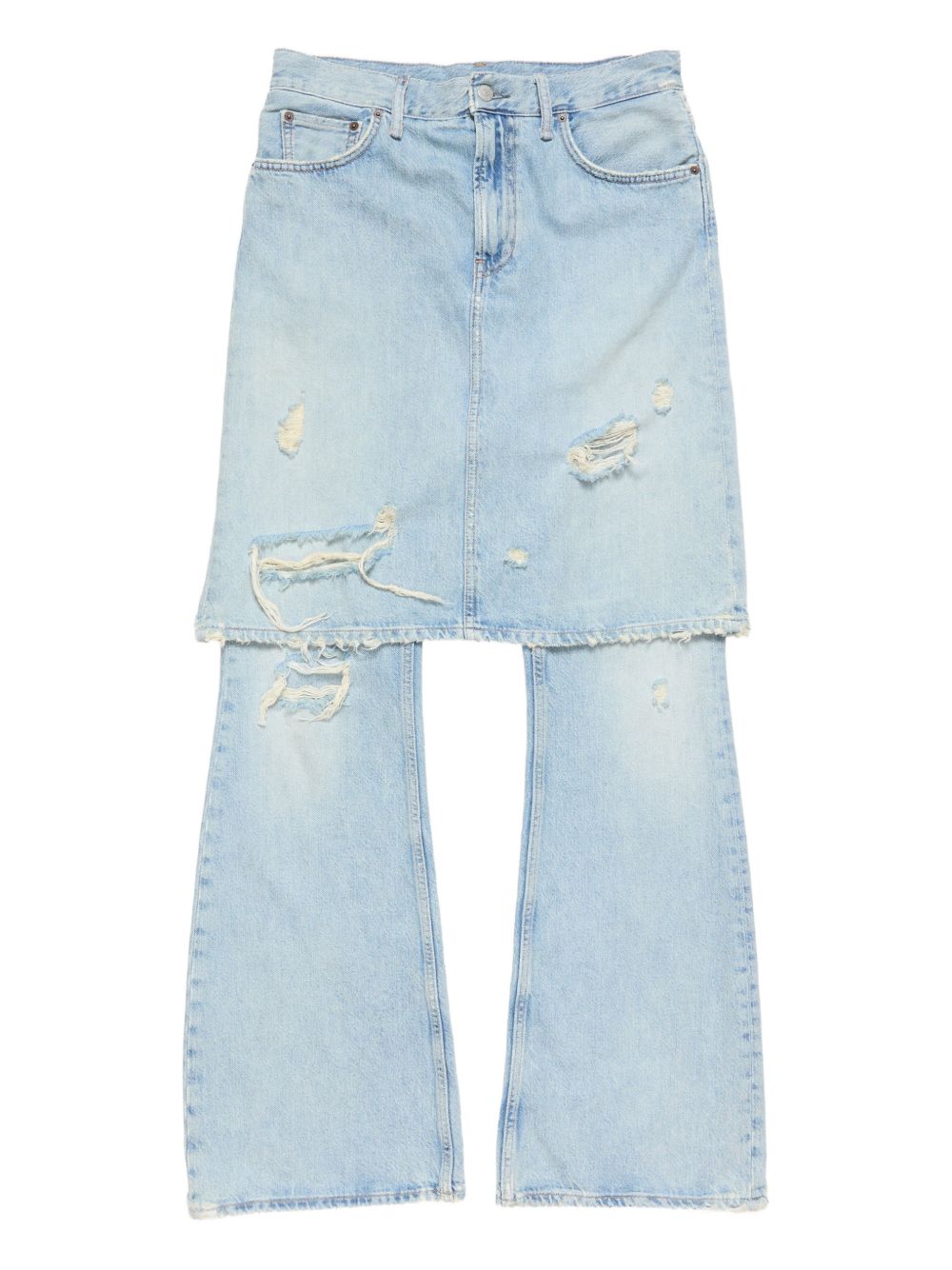 Acne Studios Jeans Clear Blue Fabric