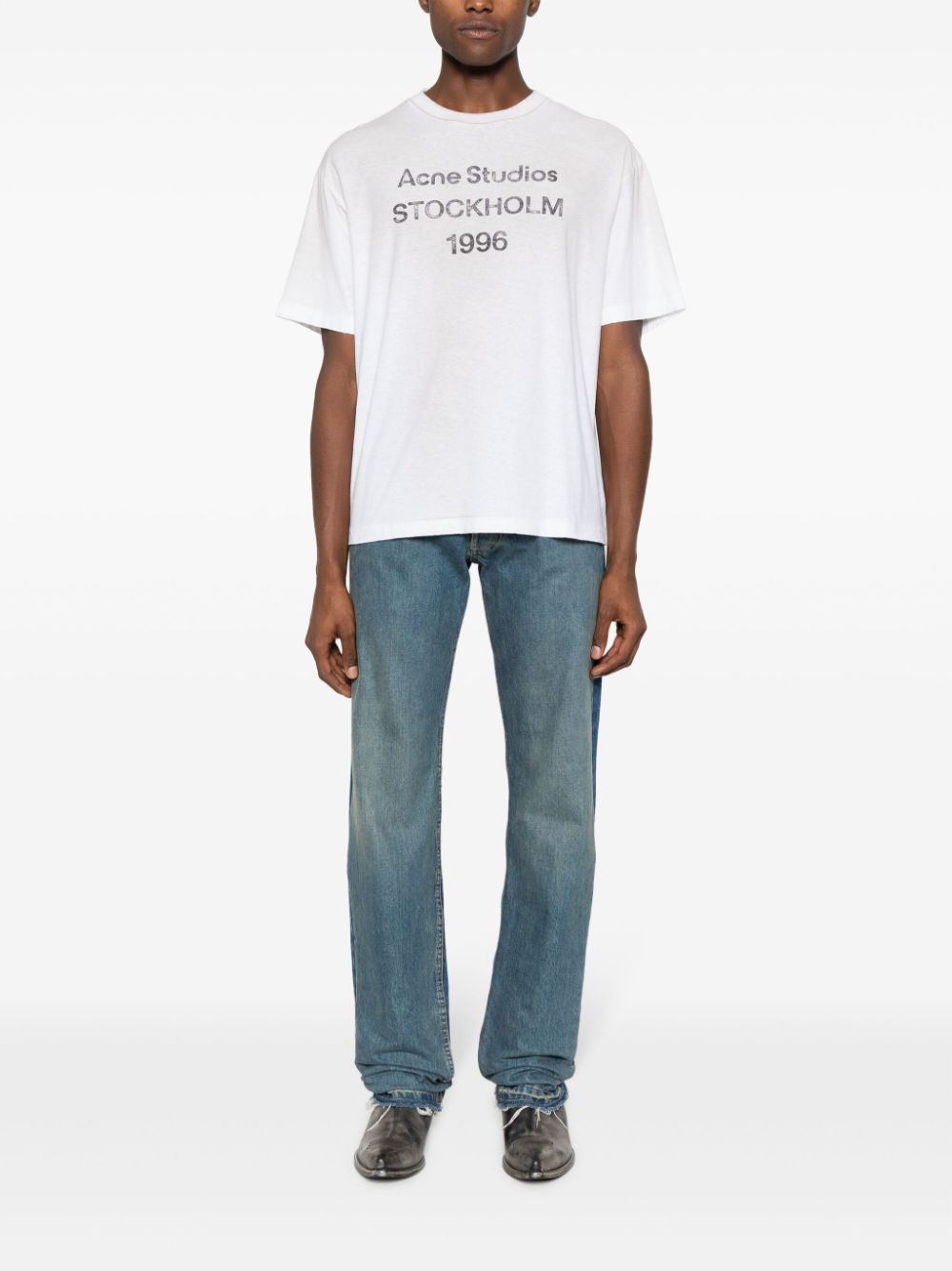 Acne Studios T-Shirts And Polos White Cotton