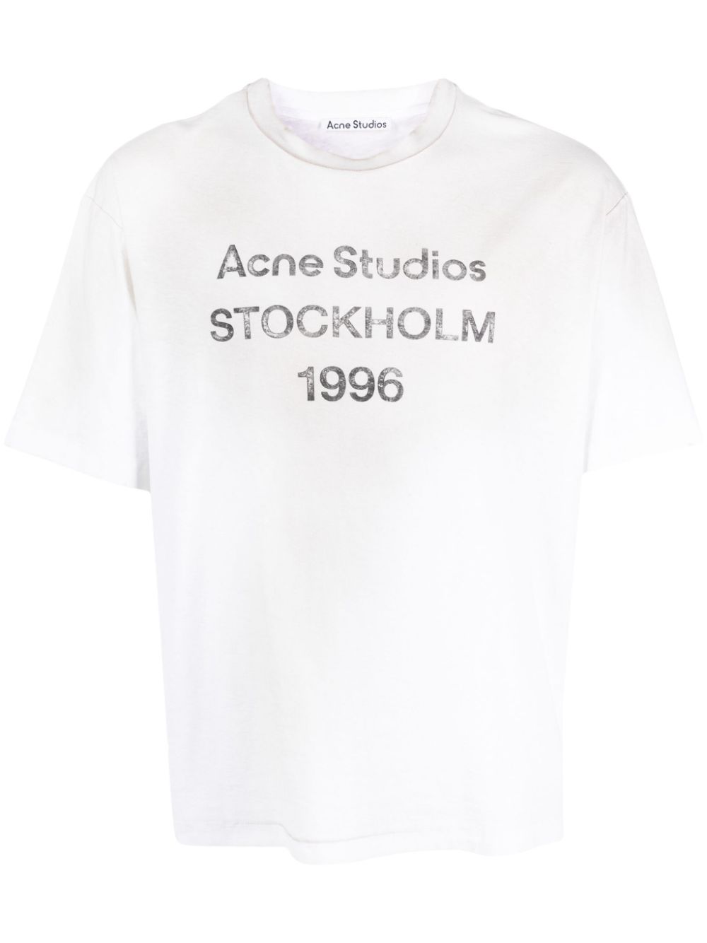 Acne Studios T-Shirts And Polos White Cotton