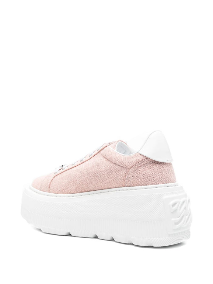 Casadei Sneakers Pink Polyester