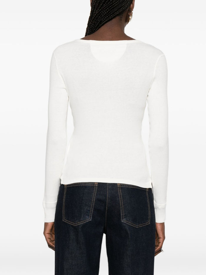Chloè Sweaters White Cotton