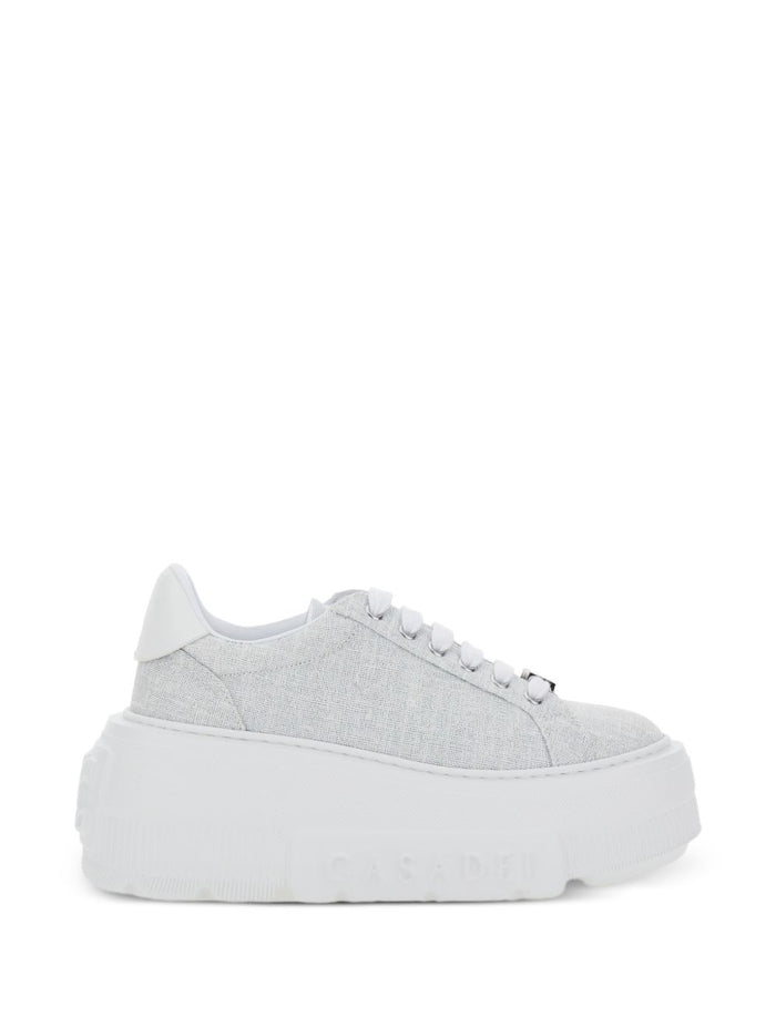 Casadei Sneakers Beige Polyester