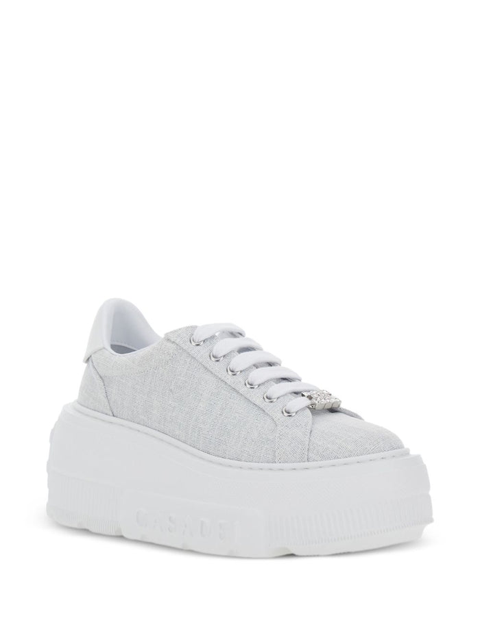 Casadei Sneakers Beige Polyester