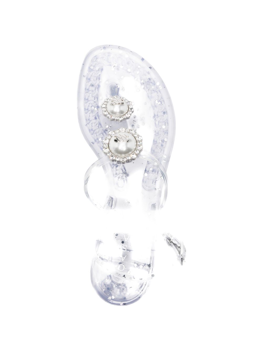 Casadei Sandals Silver Pvc