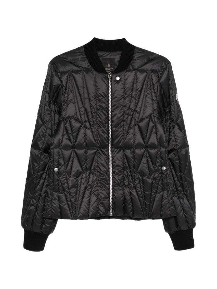 MONCLER X RICK OWENS Coats Black Outer: Polyester
