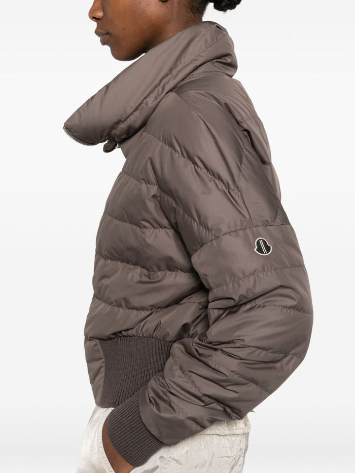 MONCLER X RICK OWENS Coats Grey Outer: Polyester