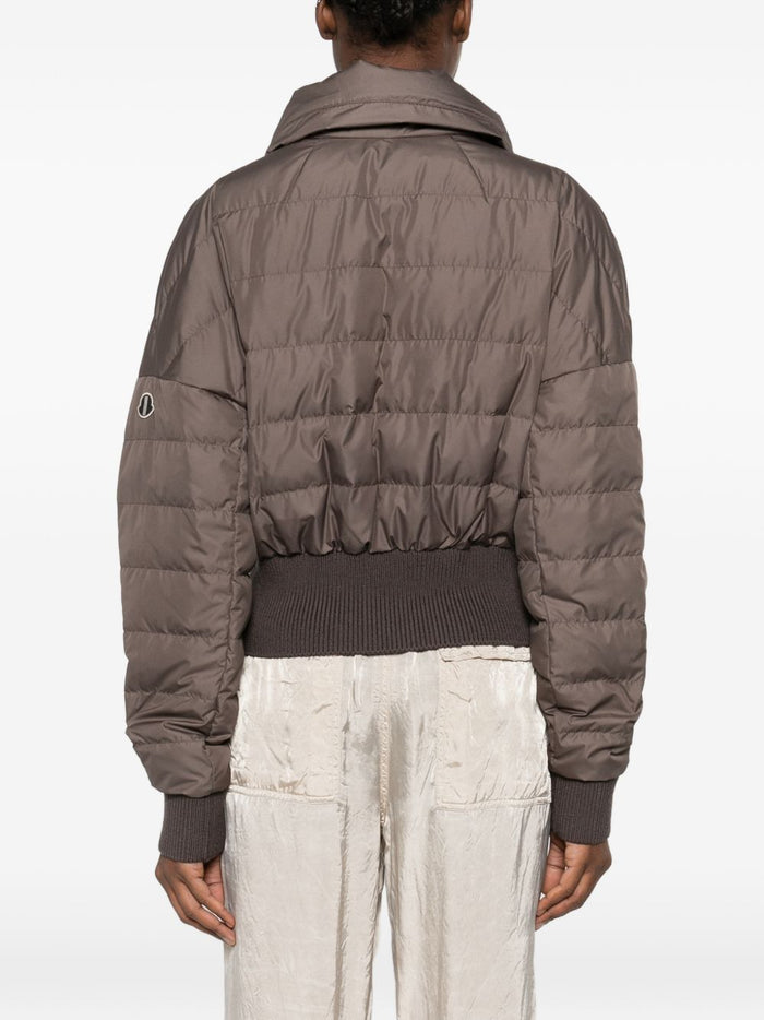MONCLER X RICK OWENS Coats Grey Outer: Polyester
