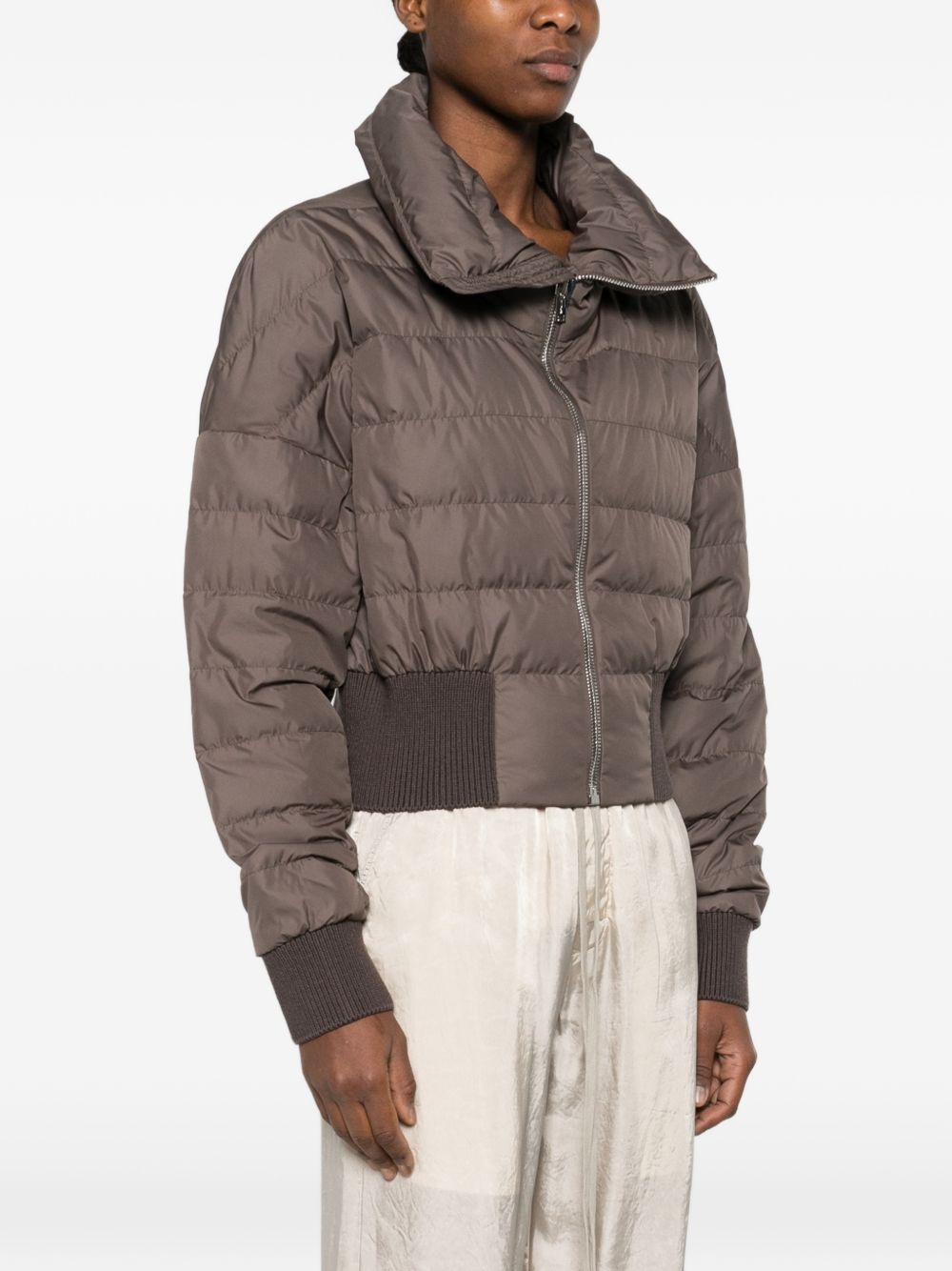 MONCLER X RICK OWENS Coats Grey Outer: Polyester