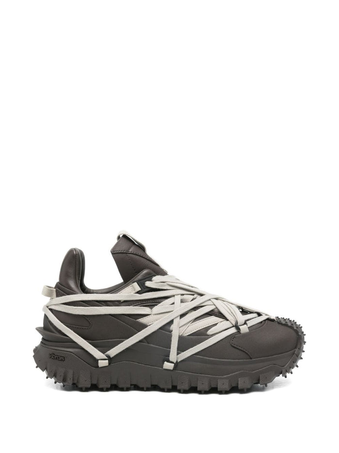 MONCLER X RICK OWENS Sneakers Brown Outer: Calf Leather