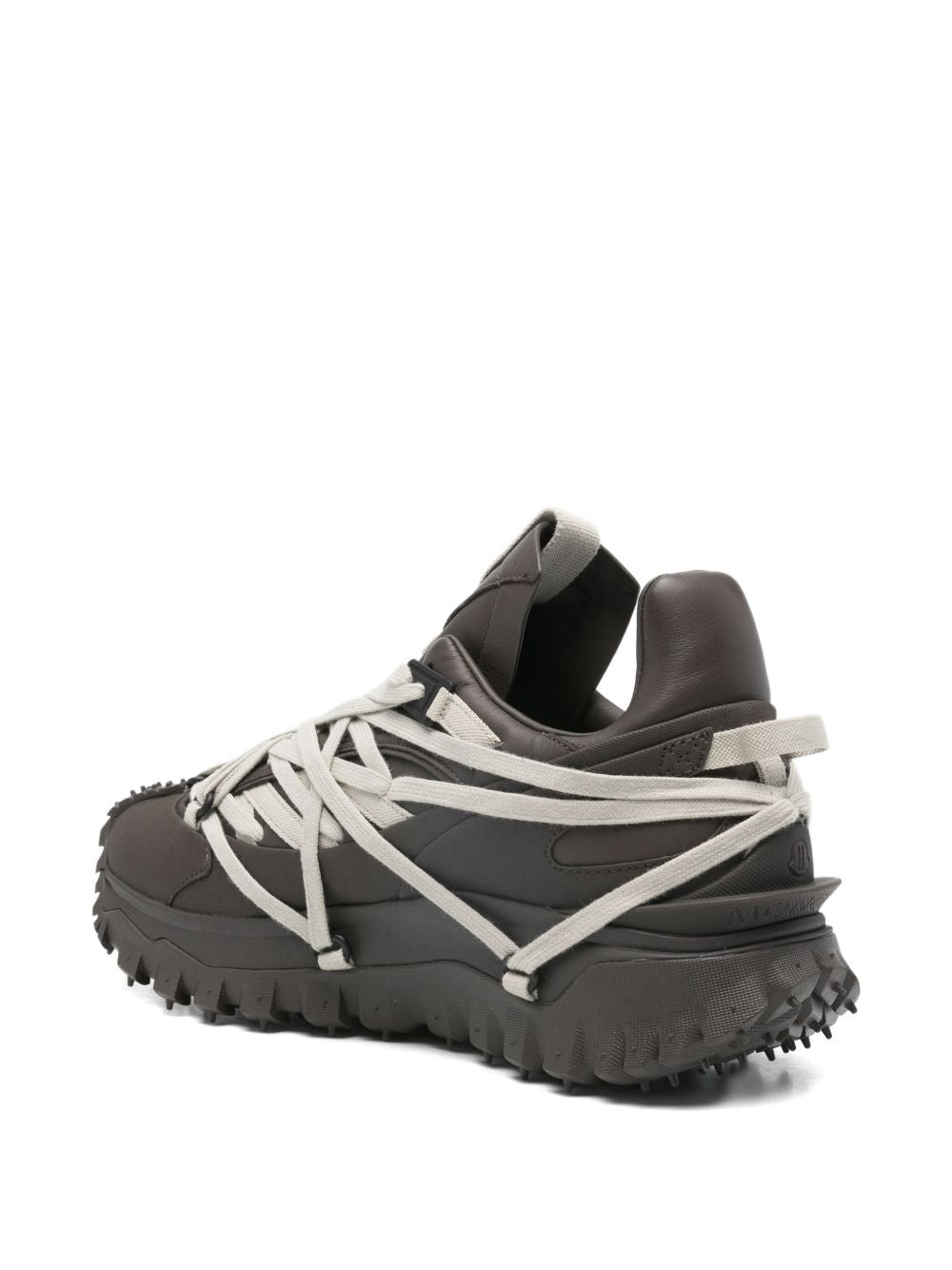 MONCLER X RICK OWENS Sneakers Brown Outer: Calf Leather