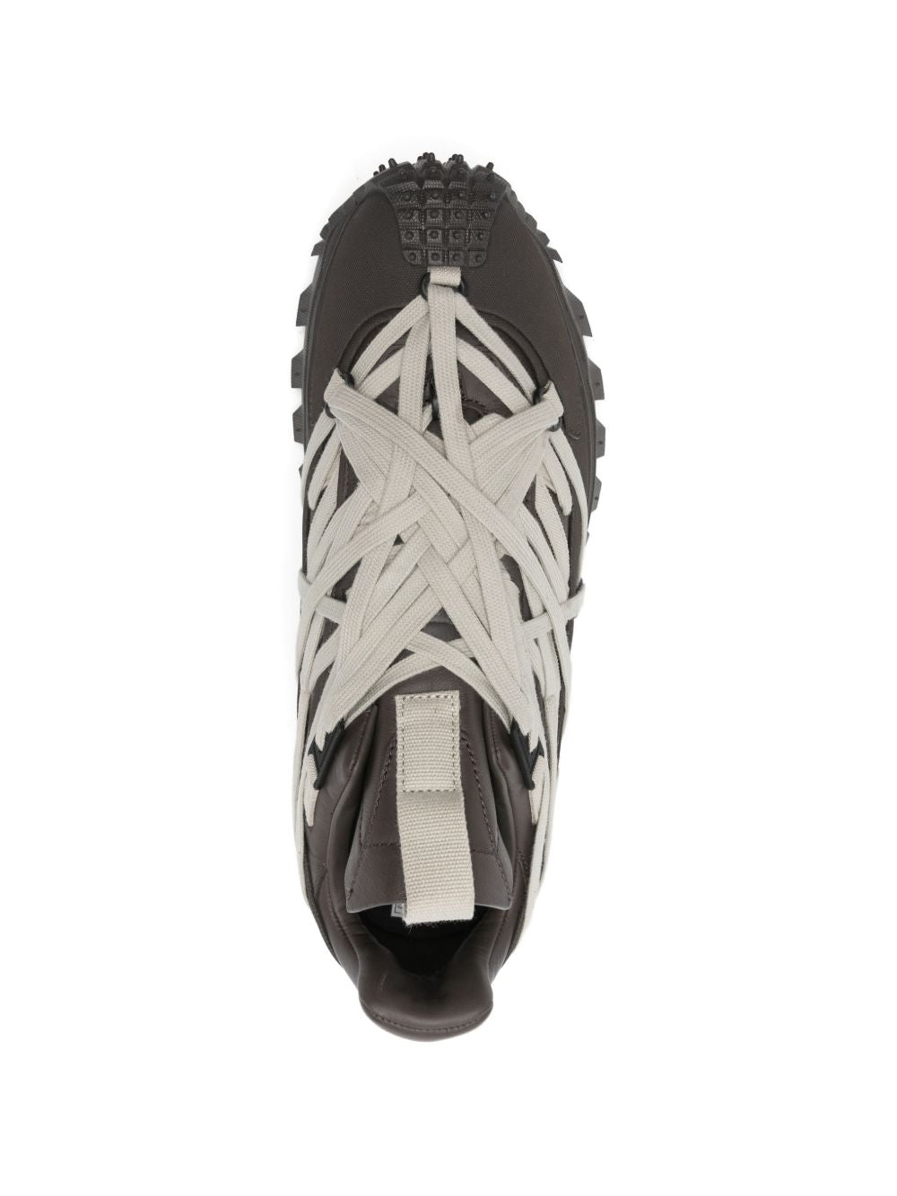 MONCLER X RICK OWENS Sneakers Brown Outer: Calf Leather