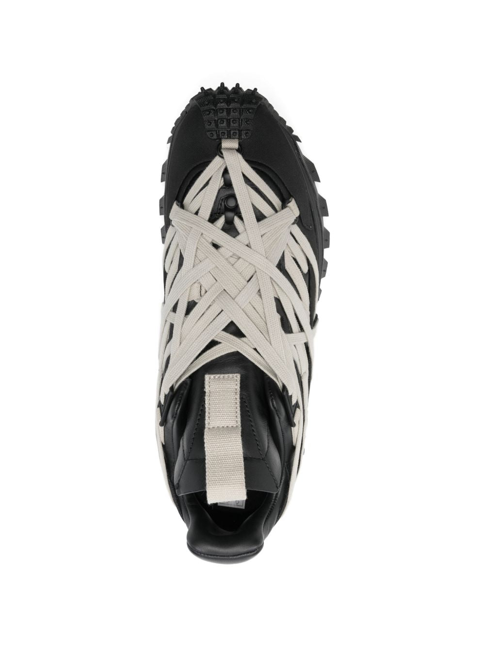 Moncler X Rick Owens Sneakers Black Outer: Calf Leather