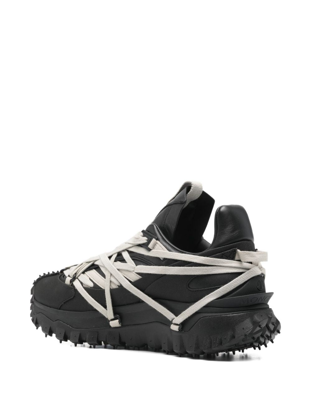 Moncler X Rick Owens Sneakers Black Outer: Calf Leather