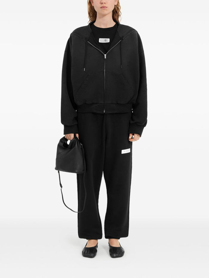 MM6 Maison Margiela Sweaters Black Cotton