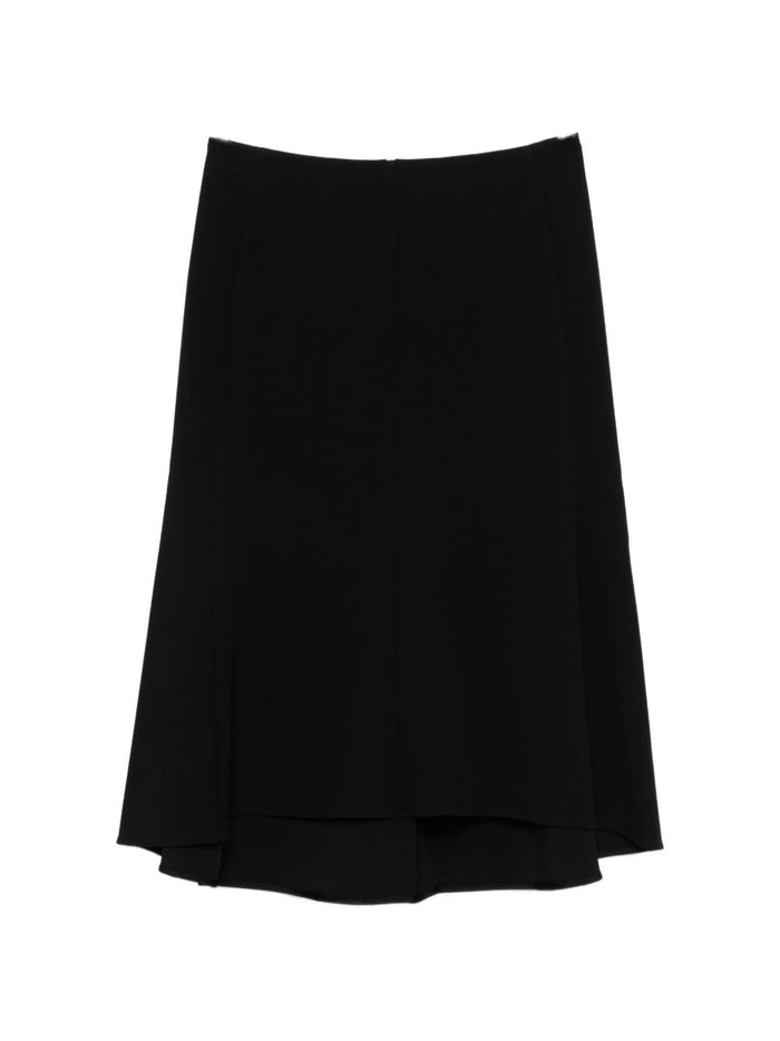 Jil Sander Skirts Black Viscose Polyamide Elastane