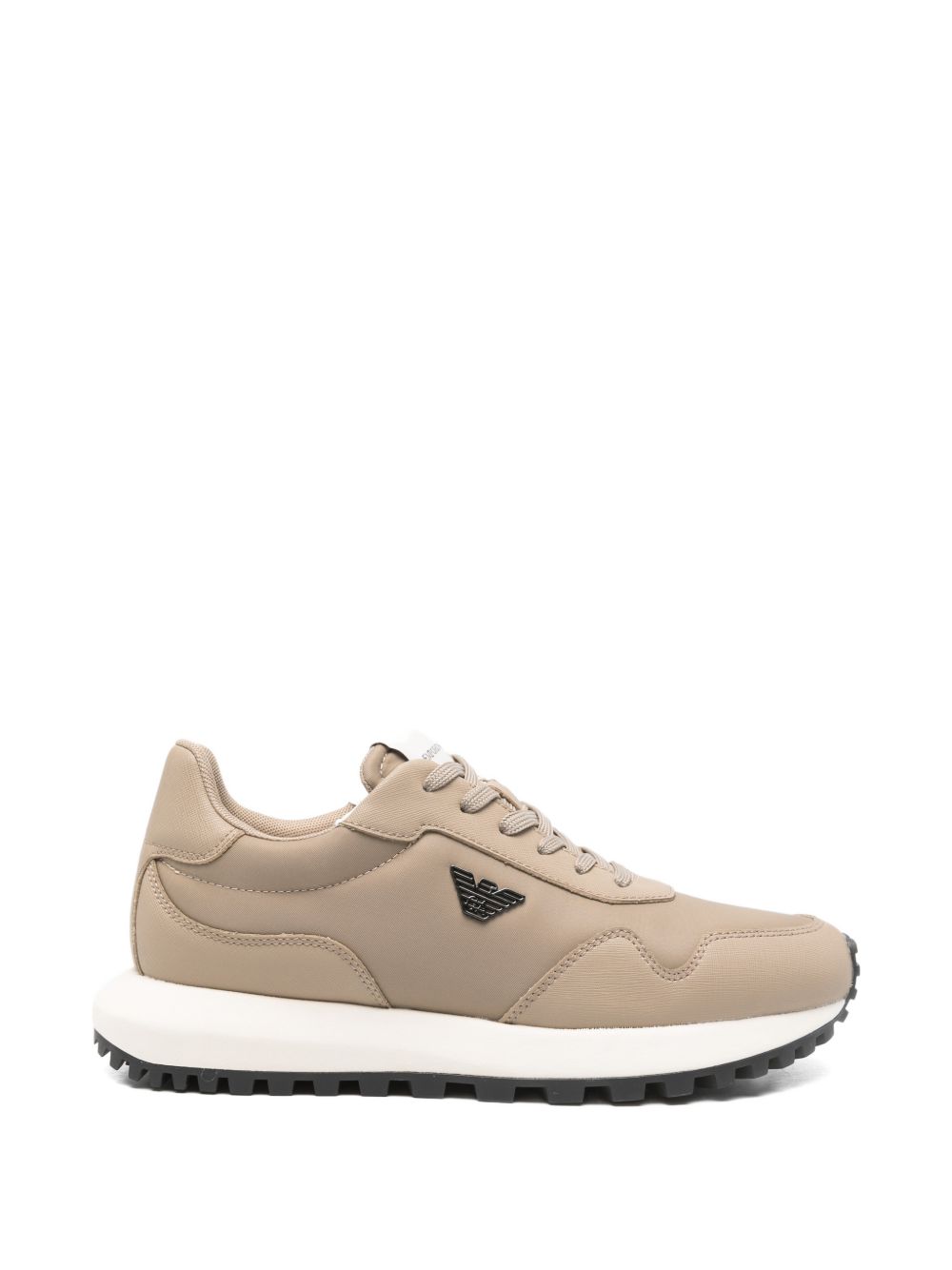 Emporio Armani Sneakers Beige Polyamide