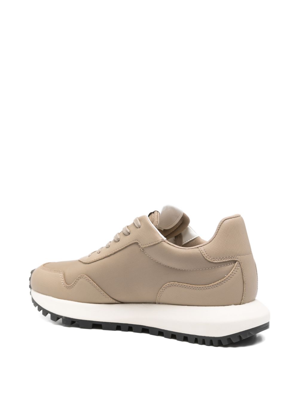Emporio Armani Sneakers Beige Polyamide