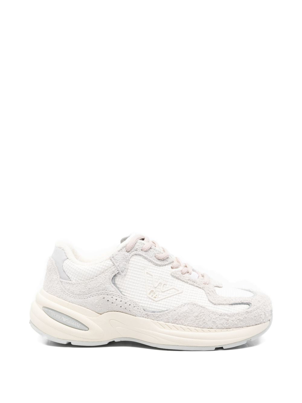 E.ARMANI EXCLUSIVE PRE Sneakers White Polypropylene