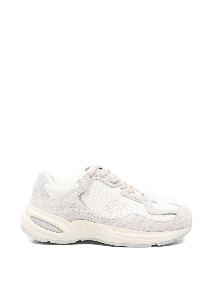 E.ARMANI EXCLUSIVE PRE Sneakers White Polypropylene