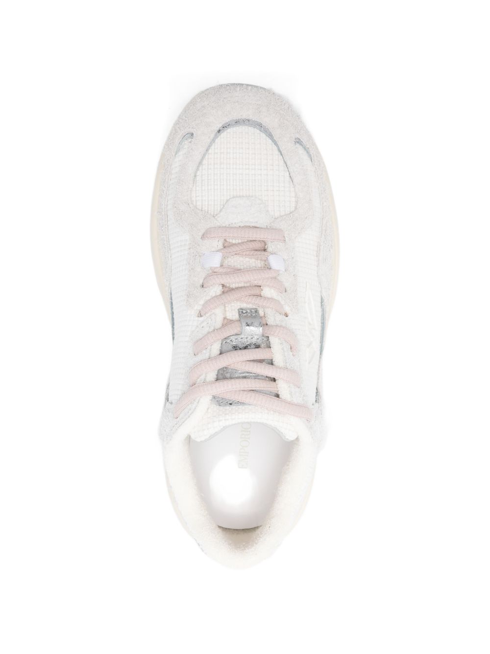 E.ARMANI EXCLUSIVE PRE Sneakers White Polypropylene