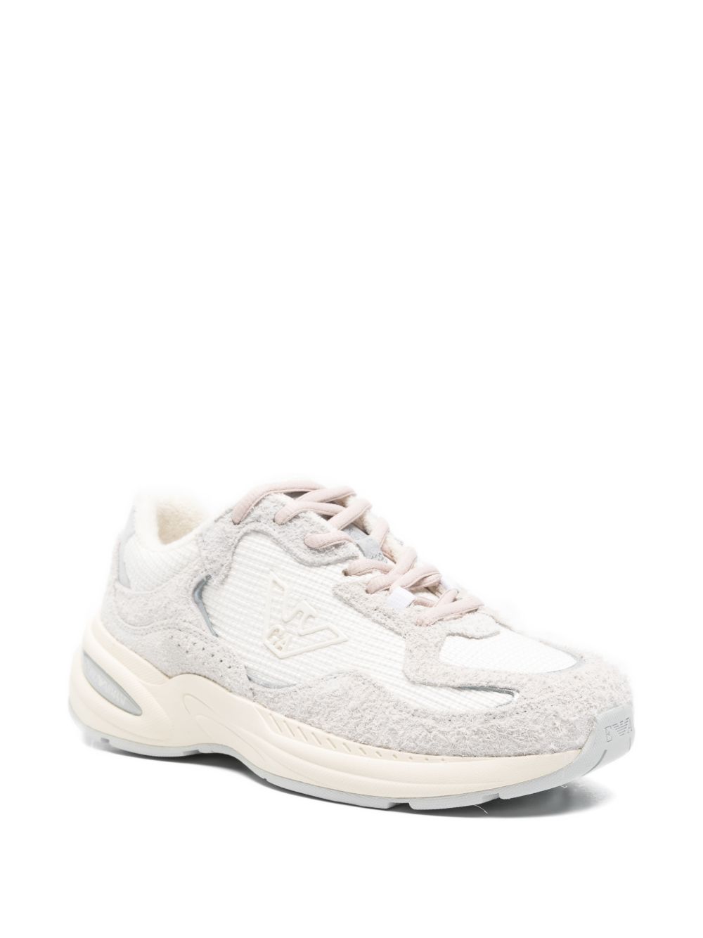 E.ARMANI EXCLUSIVE PRE Sneakers White Polypropylene