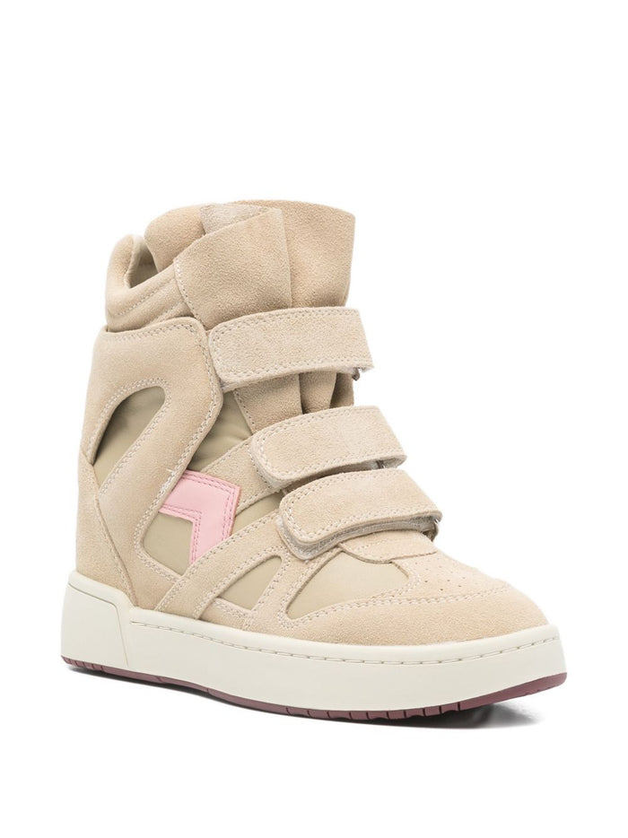 Isabel Marant Sneakers Beige Leather
