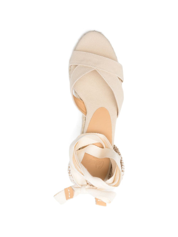 Castaner Flat shoes White Outer: Organic Cotton