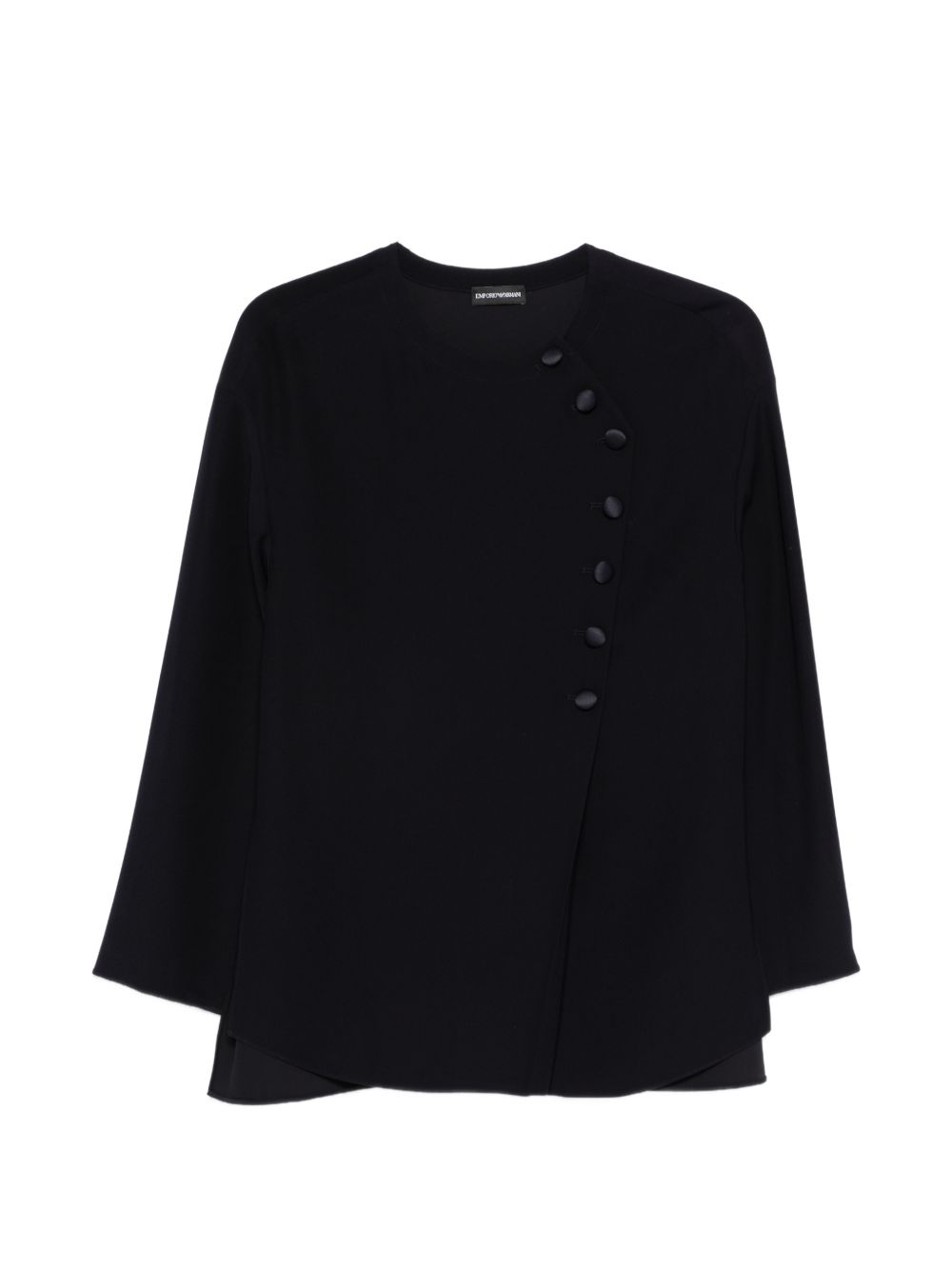 Emporio Armani Shirts Blue Polyester