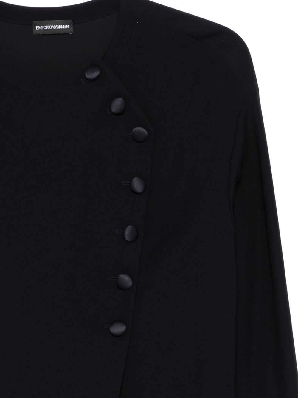 Emporio Armani Shirts Blue Polyester