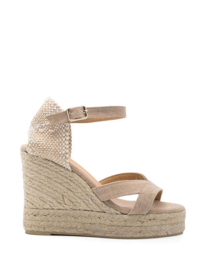 Castaner Flat shoes Beige Outer: organic Cotton