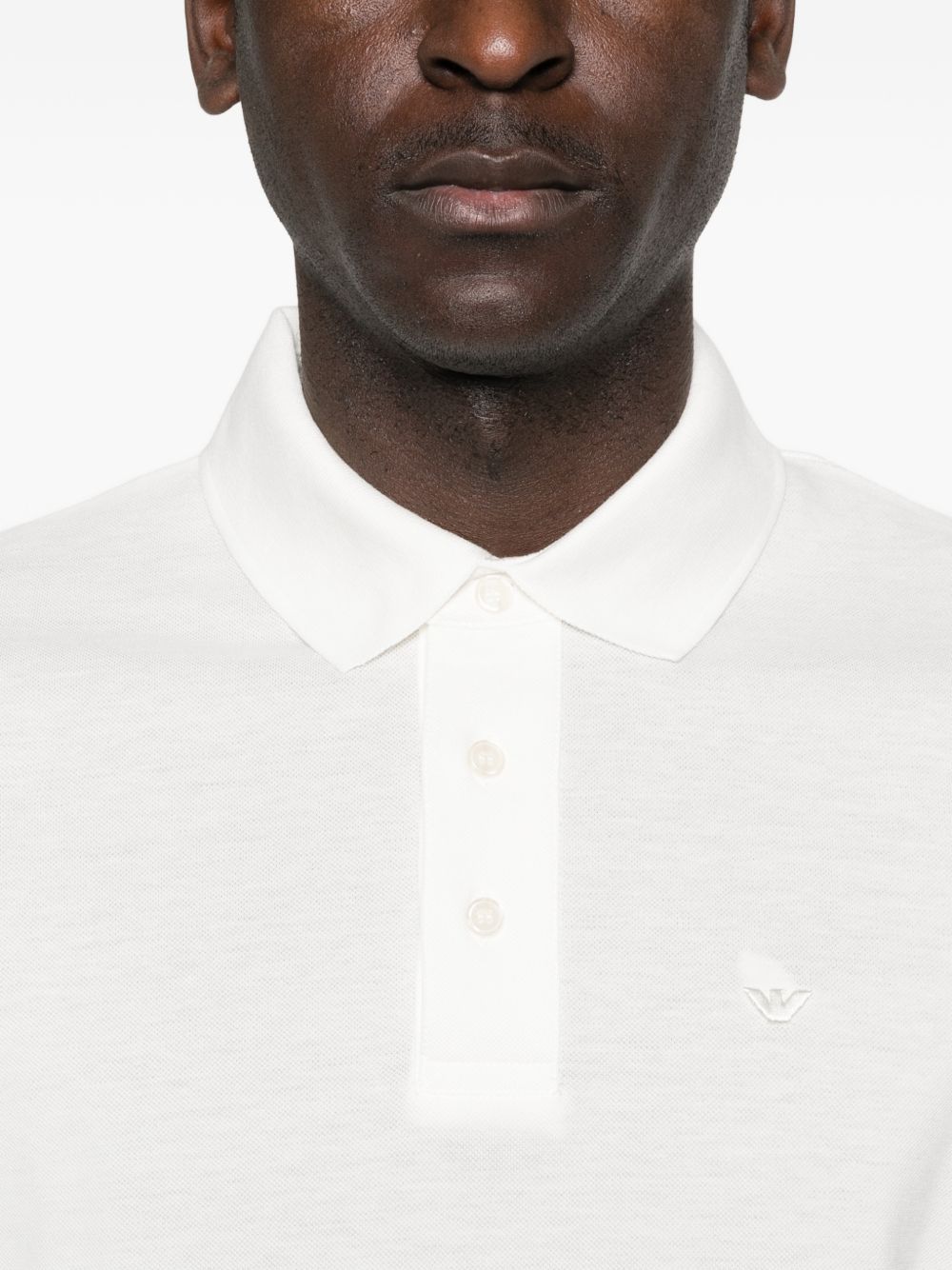 Emporio Armani T-shirts and Polos White Cotton
