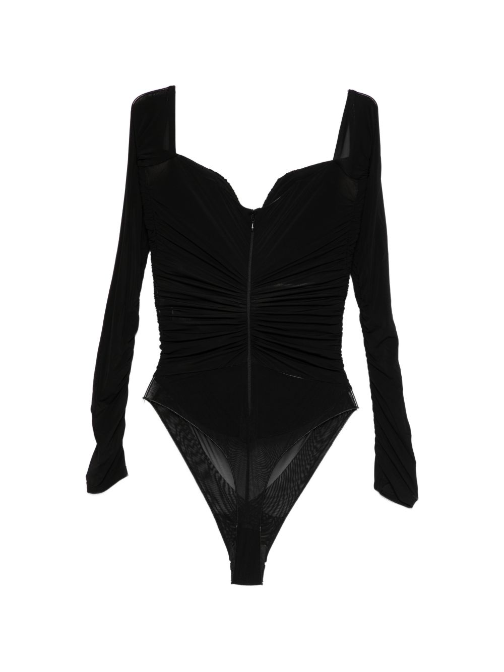 Elisabetta Franchi Top Black Viscose Elastane