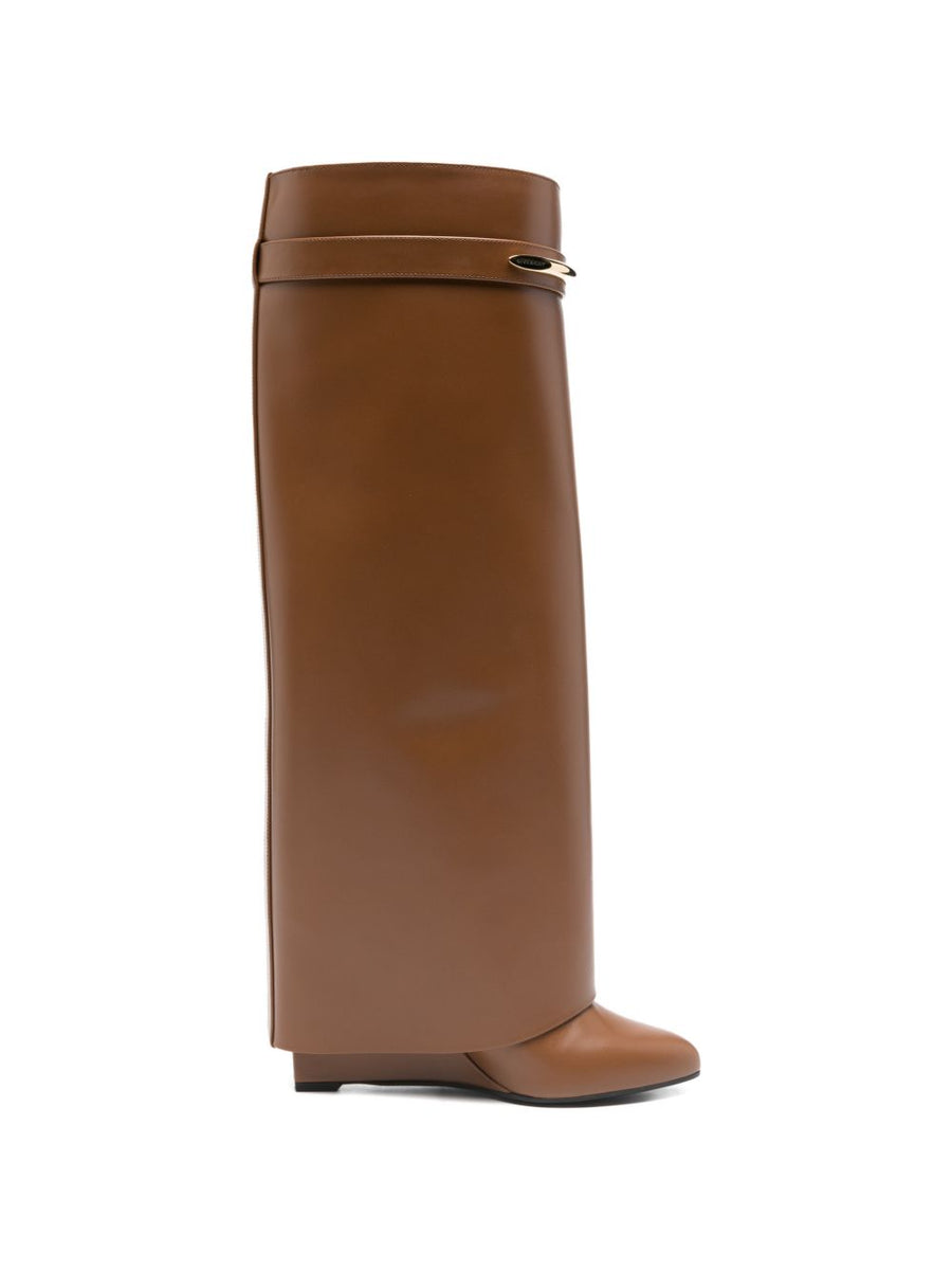 Givenchy Shark Pinch Leather Boots