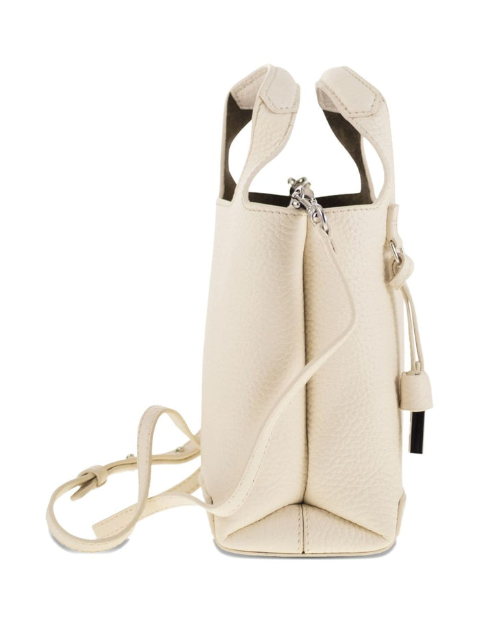 Hogan Bags White Outer: Grained Leather