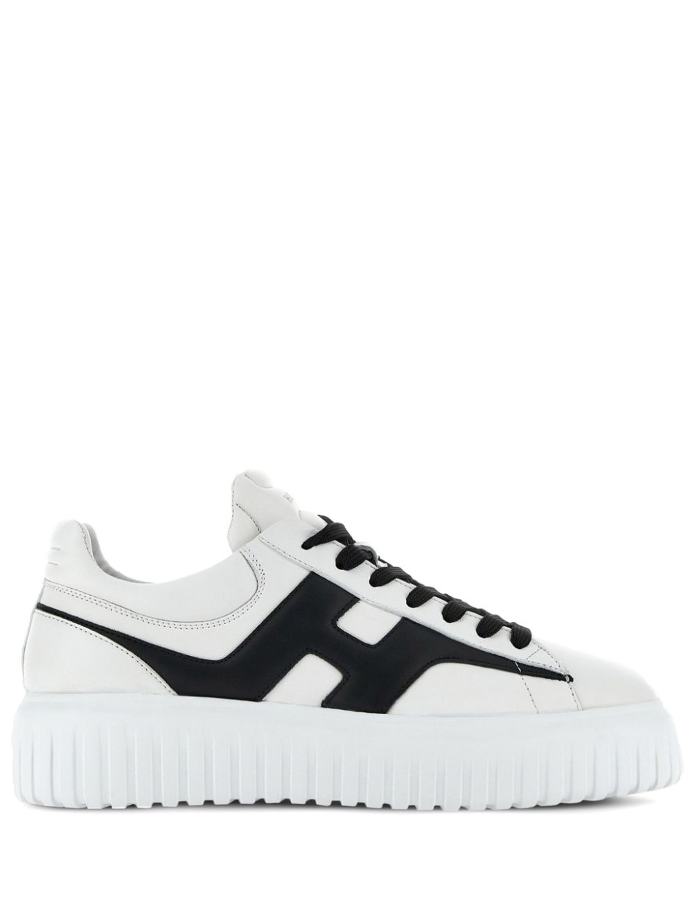 Hogan Sneakers Black Calf Leather