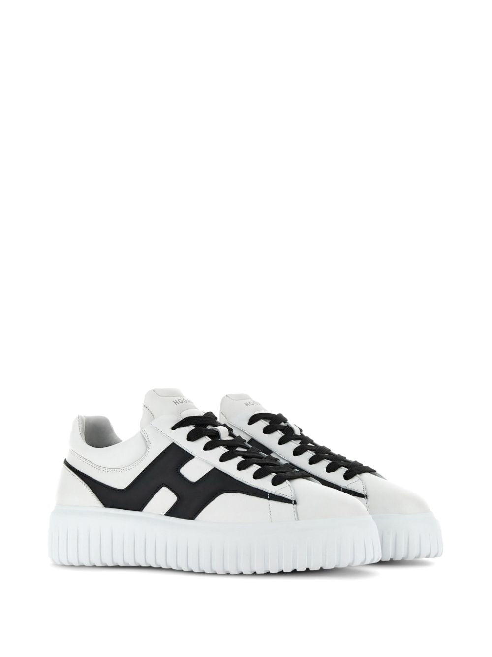 Hogan Sneakers Black Calf Leather