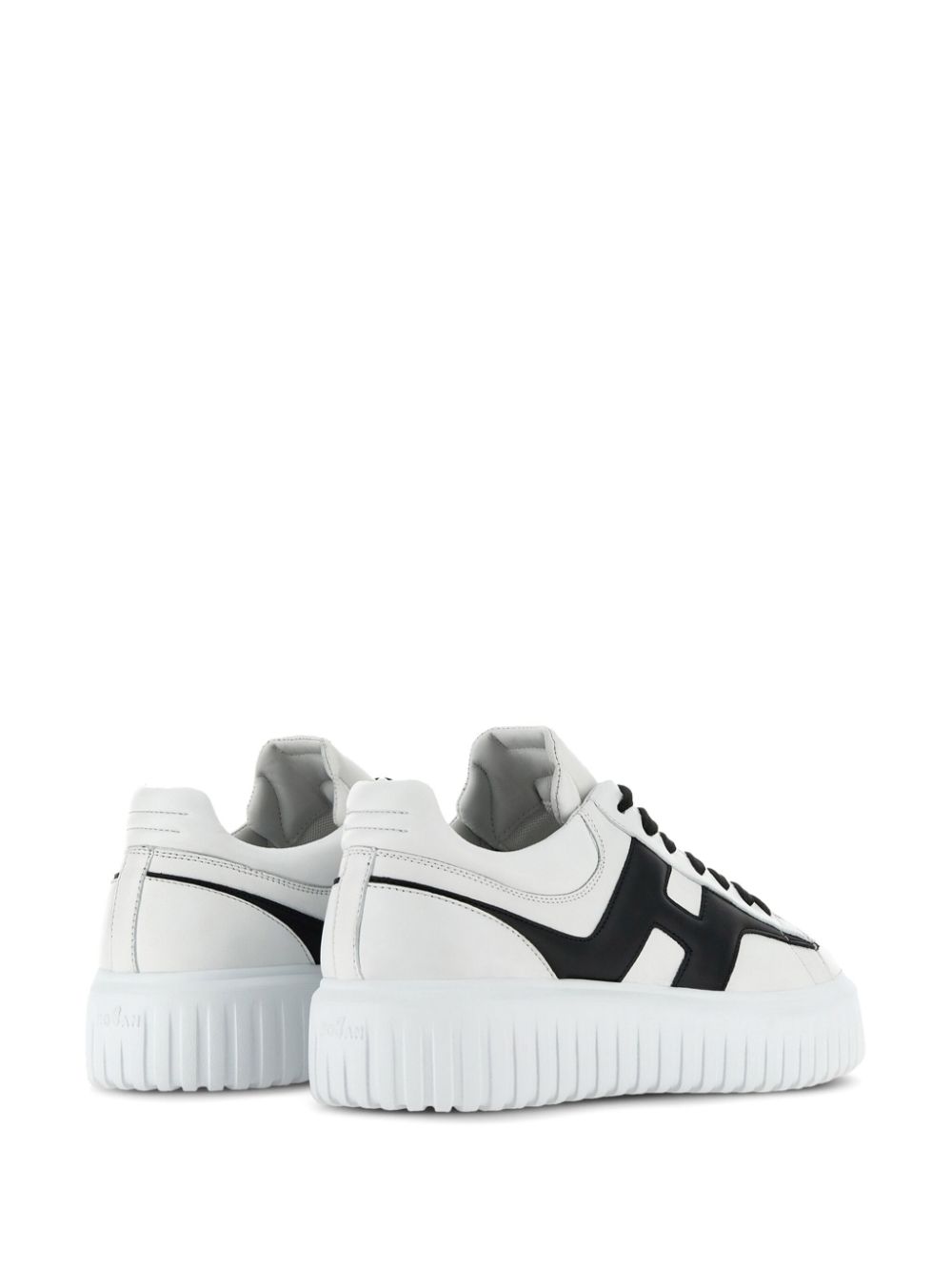 Hogan Sneakers Black Calf Leather