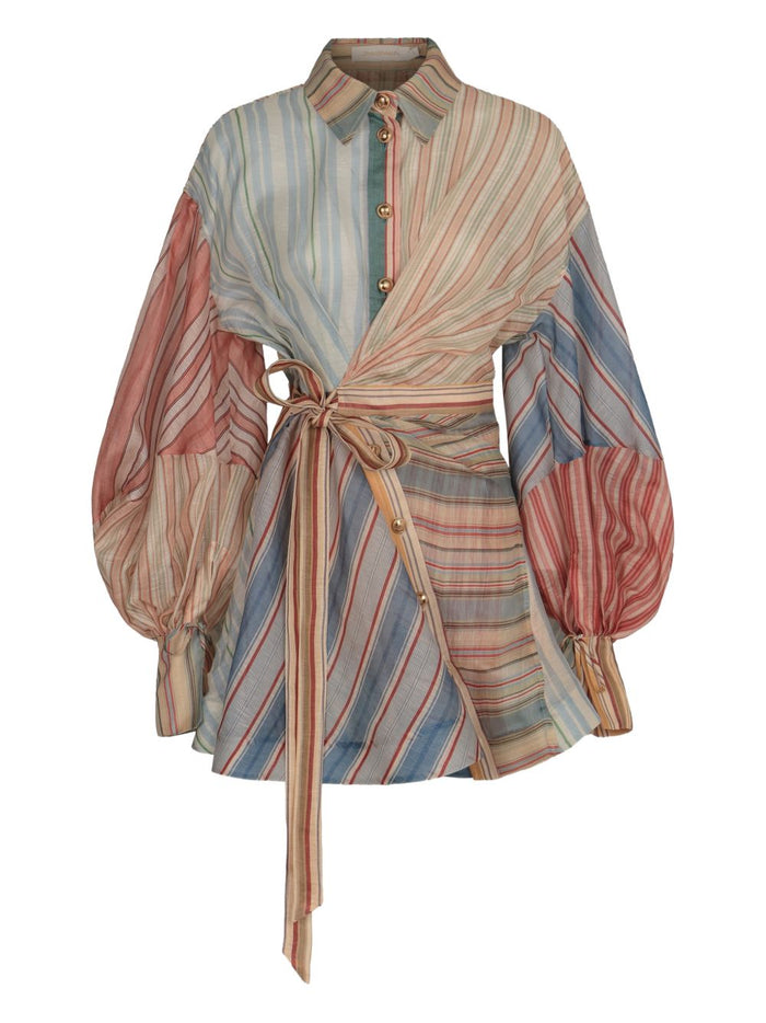 Zimmermann Dresses MultiColour Linen Silk
