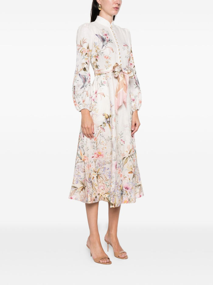 Zimmermann Dresses Beige Linen